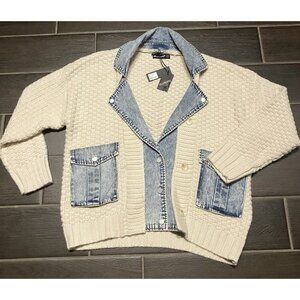 NWT BLANKNYC Knit Denial Jacket Last Call Small $168